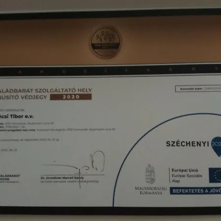 Pensjonat Aranyeso Vendeghaz Domaszék
